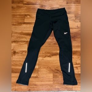 Nike dri-fit black leggings size xs full length tights